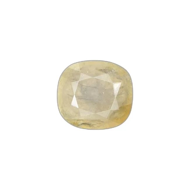 8.11 cts Untreated Cushion Sapphire