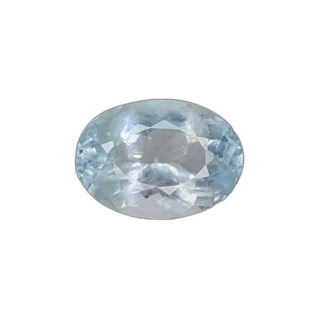 4.22 cts Untreated Oval Aquamarine