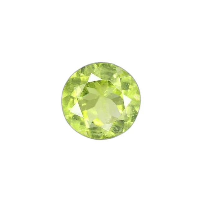 7.71 cts Untreated Round Peridot