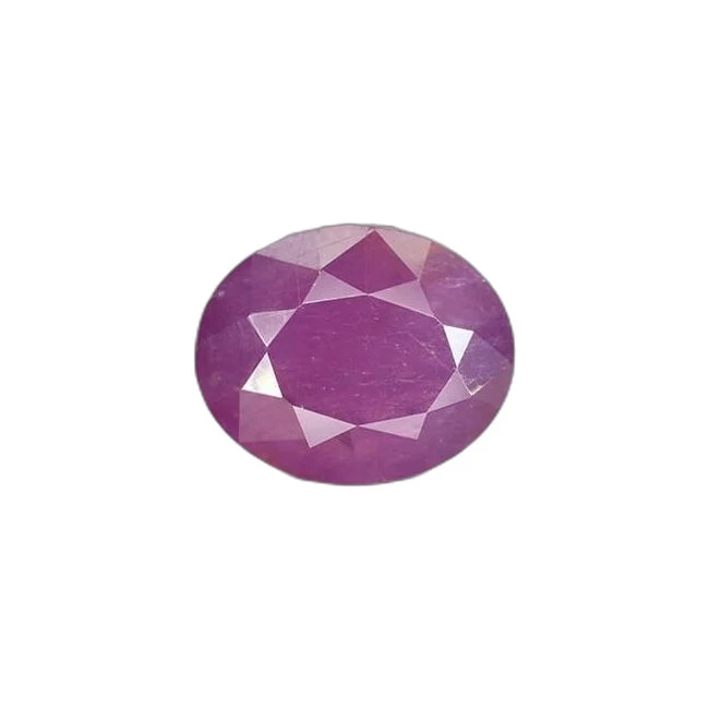 5.37 cts Untreated Oval Ruby