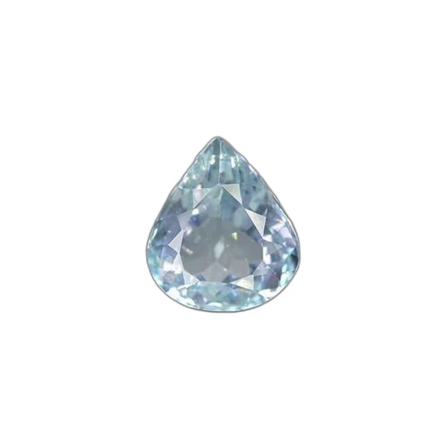 2.34 cts Untreated Pear Aquamarine