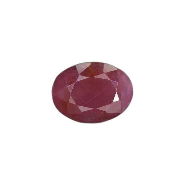 3.93 cts Untreated Oval Ruby