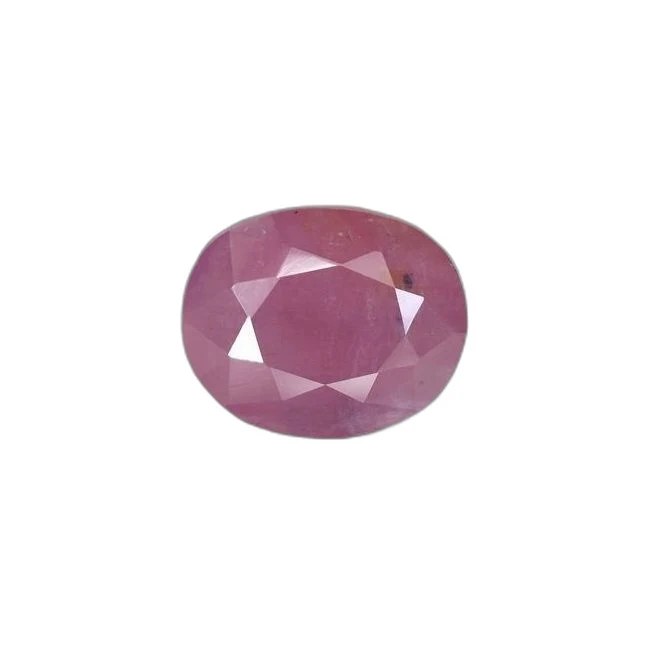 7.27 cts Untreated Oval Ruby