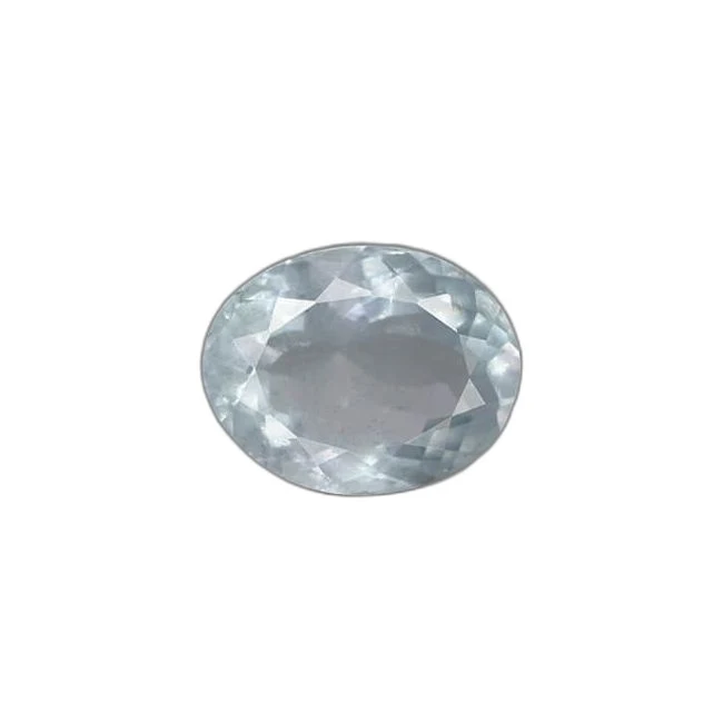 2.38 cts Untreated Oval Aquamarine