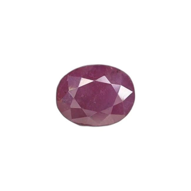 6.87 cts Untreated Oval Ruby