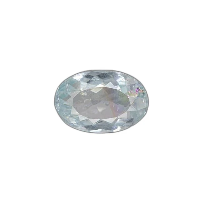 2.86 cts Untreated Oval Aquamarine