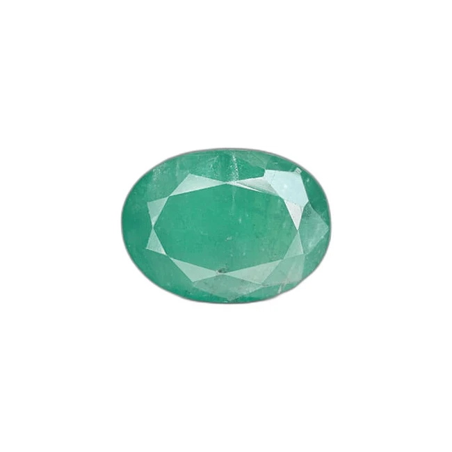5.96 cts Untreated Oval Emerald