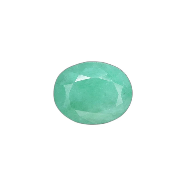 7.72 cts Untreated Oval Emerald