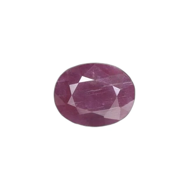7.82 cts Untreated Oval Ruby
