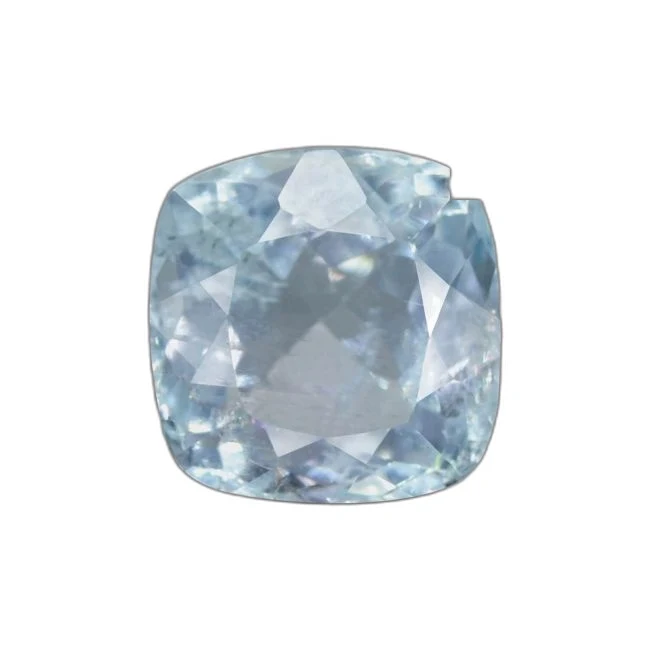 4.82 cts Untreated Cushion Aquamarine