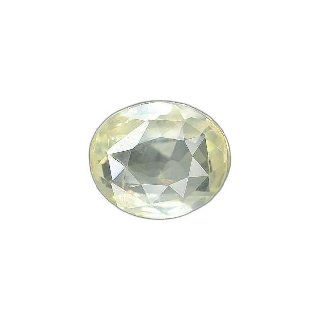 3.43 cts Untreated Oval Sapphire