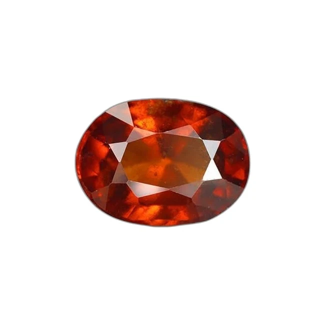 7.28 cts Untreated Oval Hessonite