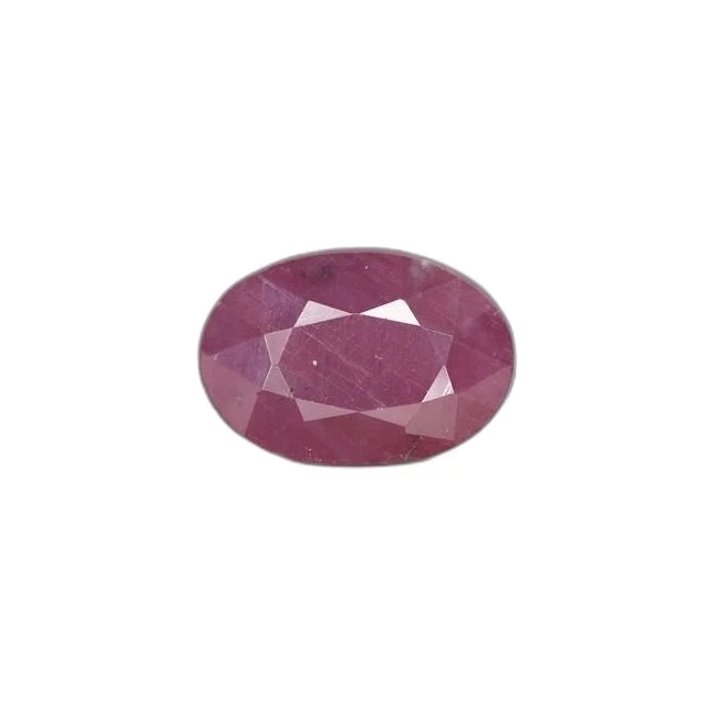 3.34 cts Untreated Oval Ruby