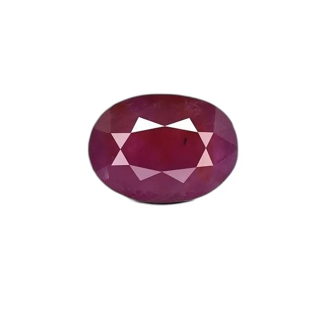 3.19 cts Untreated Oval Ruby