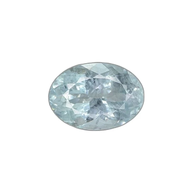 4.92 cts Untreated Oval Aquamarine