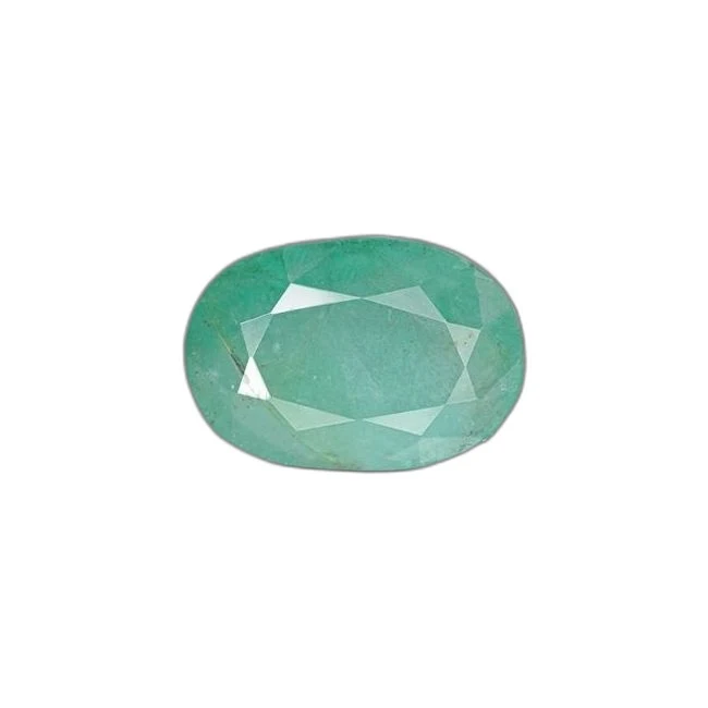 7.58 cts Untreated Oval Emerald