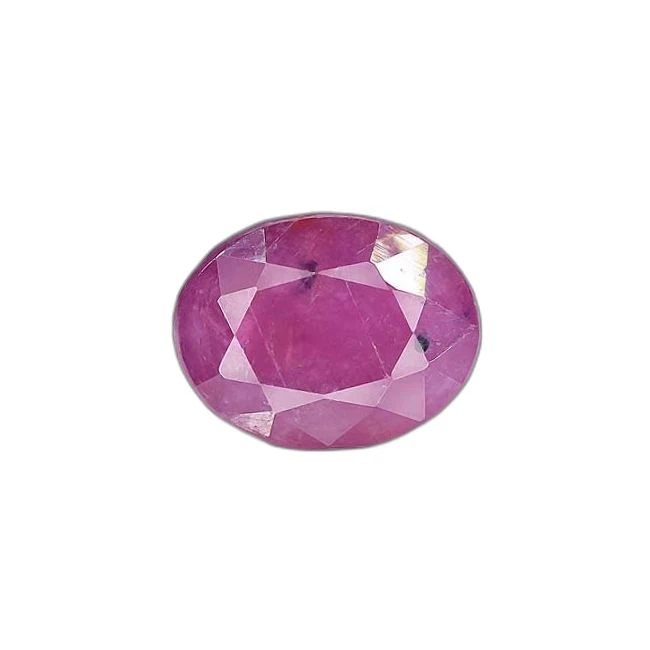 3.94 cts Untreated Oval Ruby