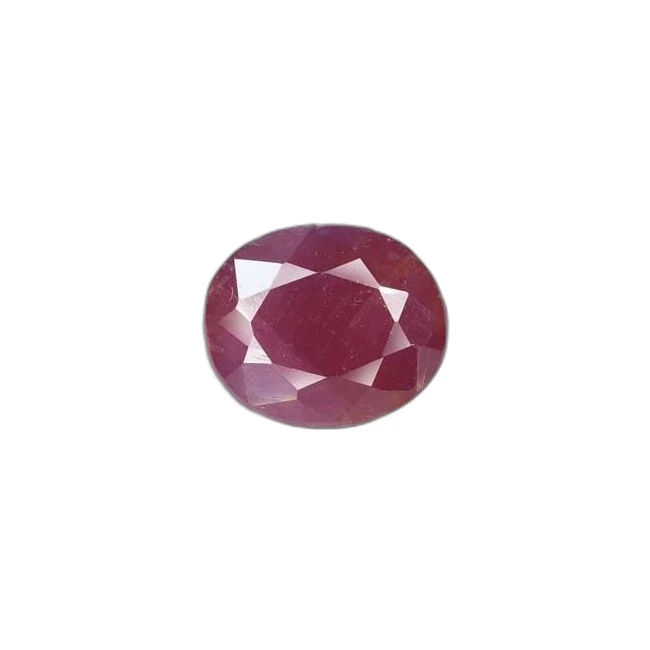 3.37 cts Untreated Oval Ruby