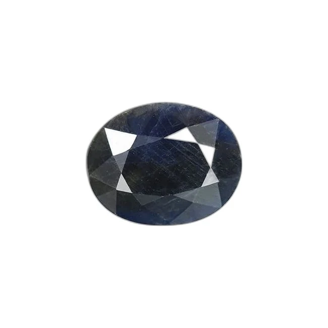 7.64 cts Untreated Oval Sapphire