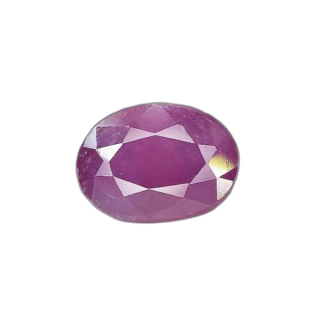 3.78 cts Untreated Oval Ruby
