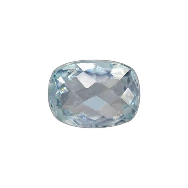 3.34 cts Untreated Cushion Aquamarine