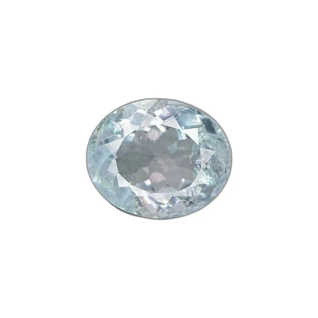 2.43 cts Untreated Oval Aquamarine