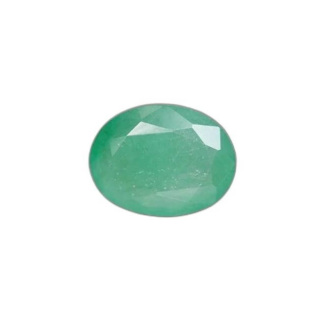 3.87 cts Untreated Oval Emerald