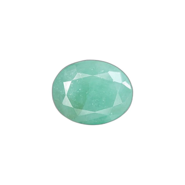6.64 cts Untreated Oval Emerald