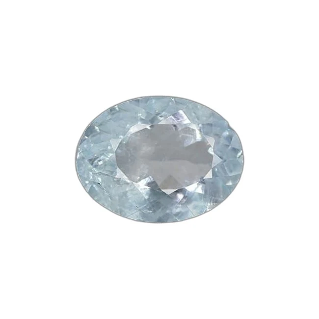 3.93 cts Untreated Oval Aquamarine