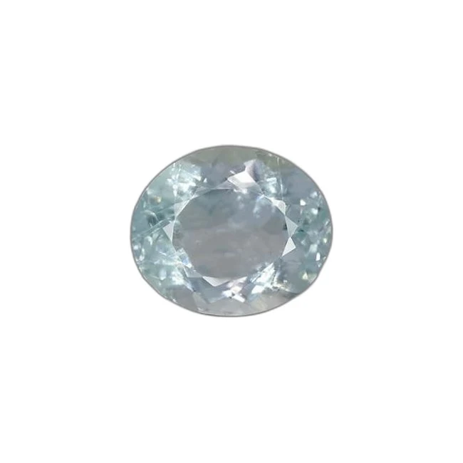 3.77 cts Untreated Oval Aquamarine
