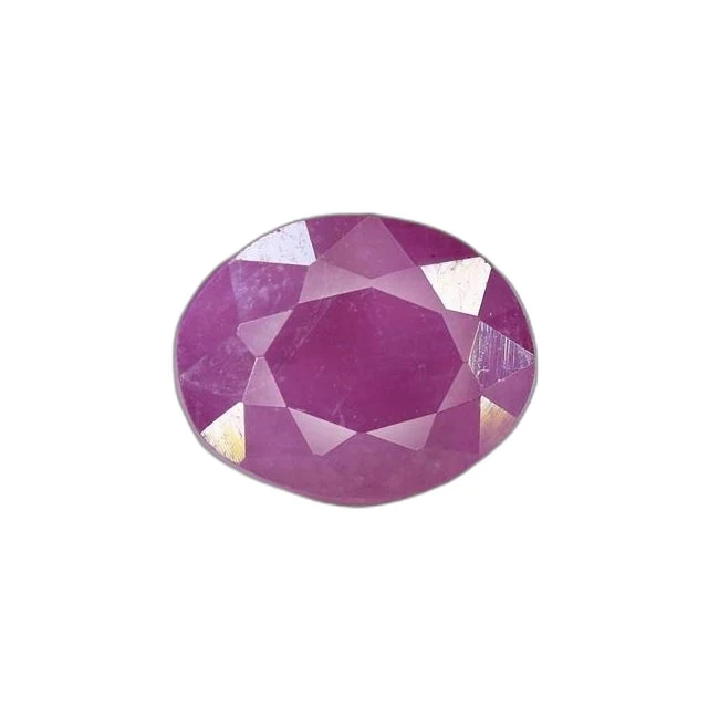 3.16 cts Untreated Oval Ruby