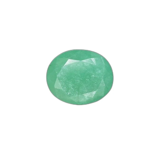 6.41 cts Untreated Oval Emerald