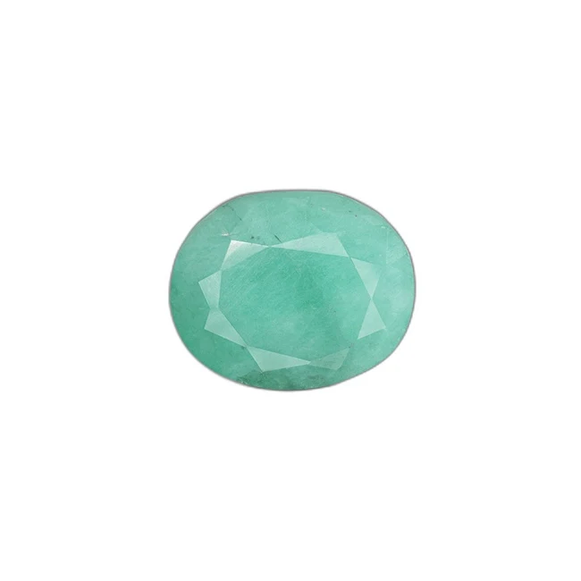 6.72 cts Untreated Oval Emerald