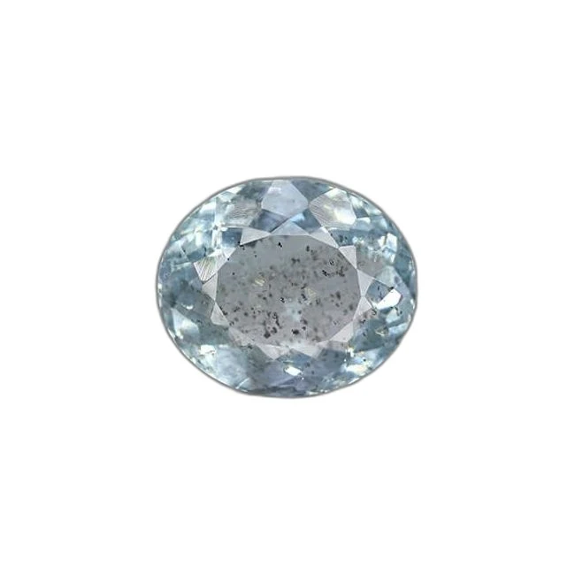 5.87 cts Untreated Oval Aquamarine