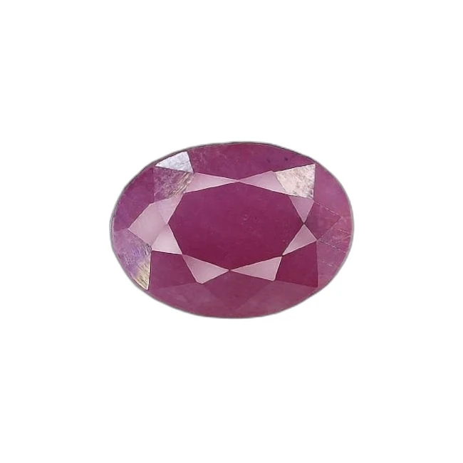 3.38 cts Untreated Oval Ruby