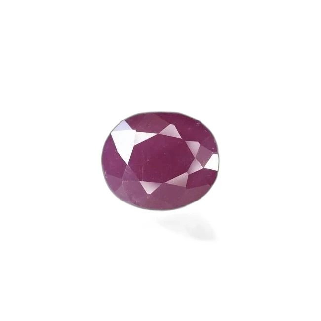 2.86 cts Untreated Oval Ruby