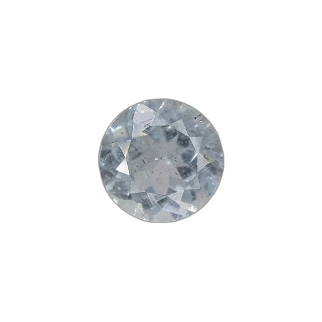 2.6 cts Untreated Round Aquamarine