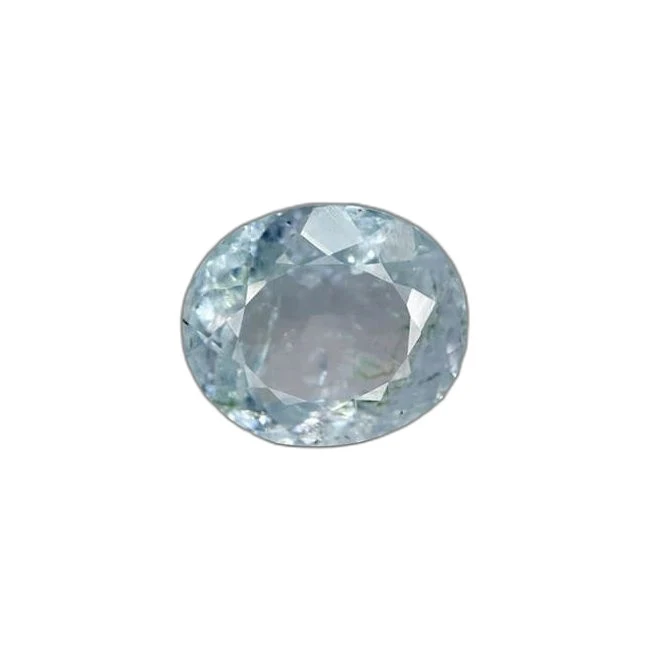 3.89 cts Untreated Oval Aquamarine