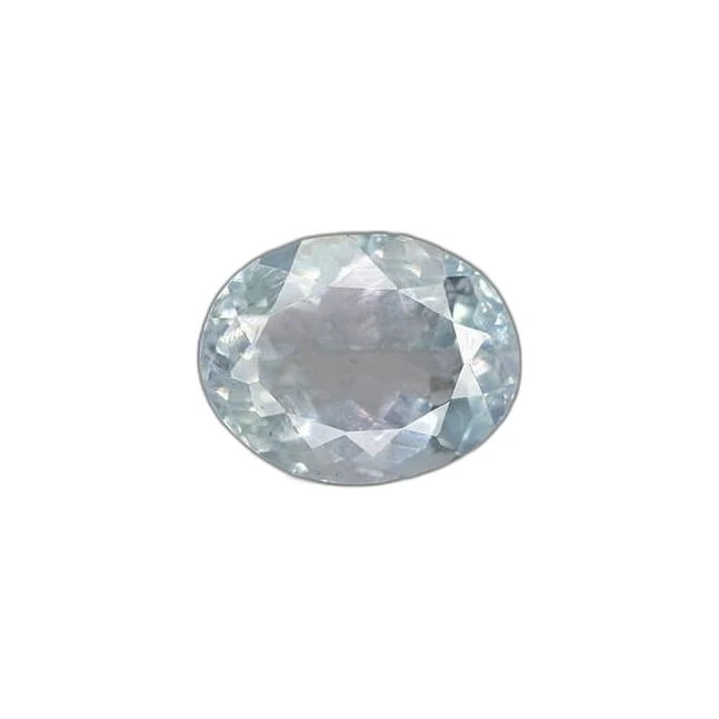 2.37 cts Untreated Oval Aquamarine