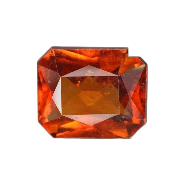 6.39 cts Untreated Emerald Hessonite