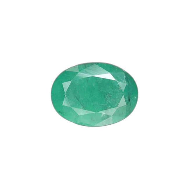 5.76 cts Untreated Oval Emerald
