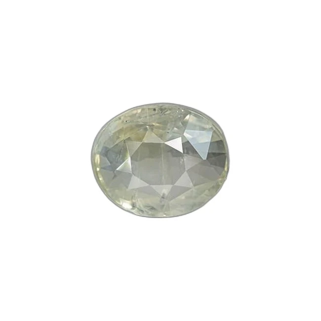 6.47 cts Untreated Oval Sapphire