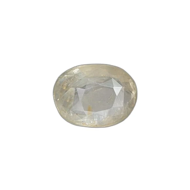 5.71 cts Untreated Oval Sapphire