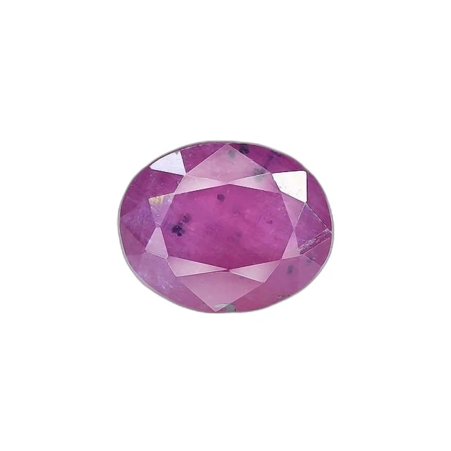 2.57 cts Untreated Oval Ruby