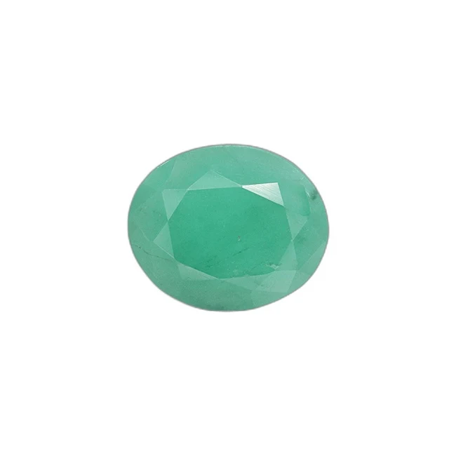 7.68 cts Untreated Oval Emerald