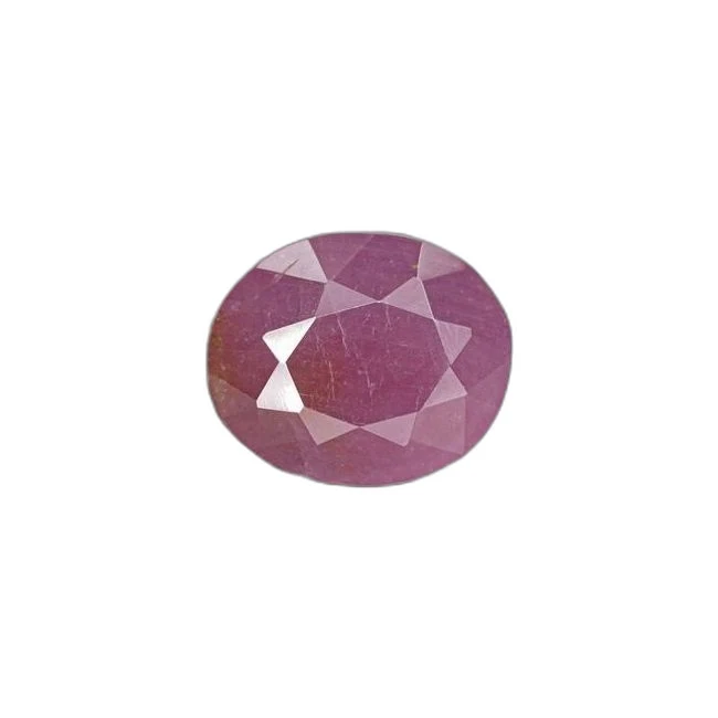 5.66 cts Untreated Oval Ruby
