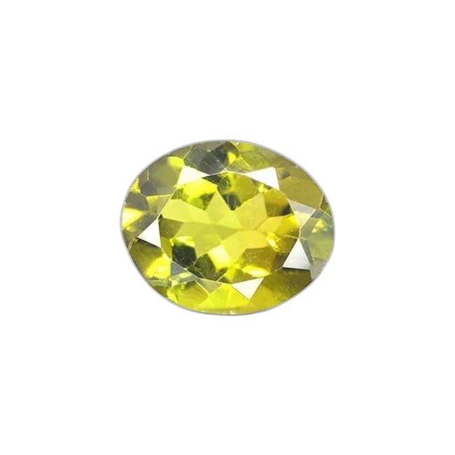 6.76 cts Untreated Oval Peridot