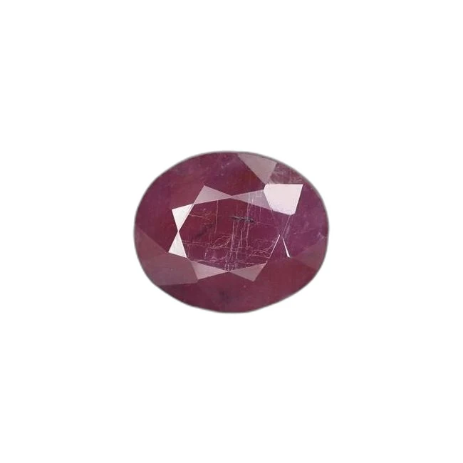 5.31 cts Untreated Oval Ruby