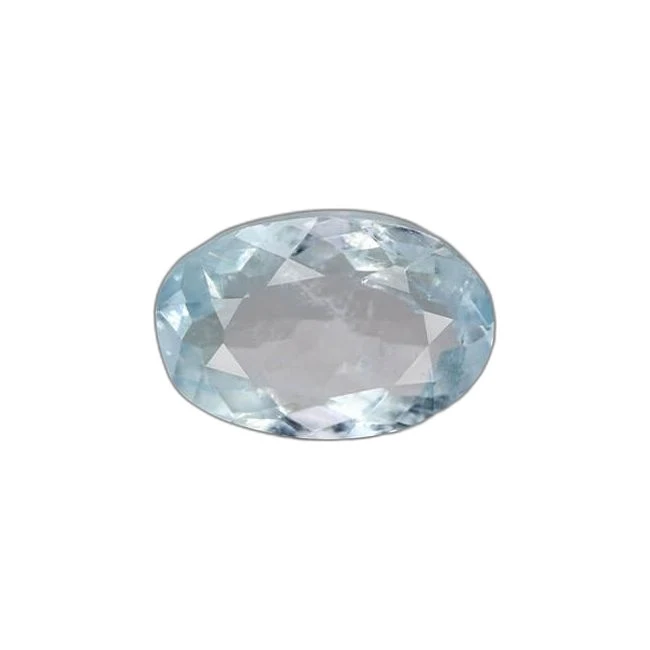 2.68 cts Untreated Oval Aquamarine