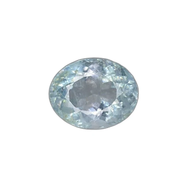 5.69 cts Untreated Oval Aquamarine